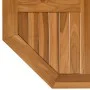 Octagonal solid teak wood table top 70x70x2.5 cm by vidaXL, Table tops - Ref: Foro24-366665, Price: 70,53 €, Discount: %