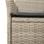 7-piece garden dining set with PE rattan and gray glass cushions by vidaXL, Garden sets - Ref: Foro24-3278577, Price: 508,72 ...