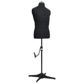 Adjustable tailor mannequin black man size 37-45 by vidaXL, Gallants at night - Ref: Foro24-288494, Price: 233,72 €, Discount: %