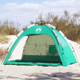 Strandzelt 2 Personen wasserdicht schnell öffnend grün von vidaXL, Zelte - Ref: Foro24-4005303, Preis: 66,93 €, Rabatt: %