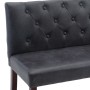 Graue Bank aus Kunstleder, 148,5 cm von vidaXL, Bänke für Hallen und Lager - Ref: Foro24-288572, Preis: 209,81 €, Rabatt: %