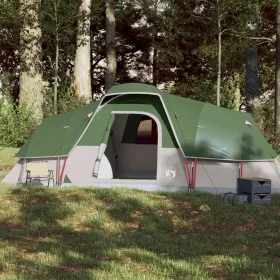 Igloo family tent 11 people waterproof green by vidaXL, tents - Ref: Foro24-94566, Price: 224,31 €, Discount: %
