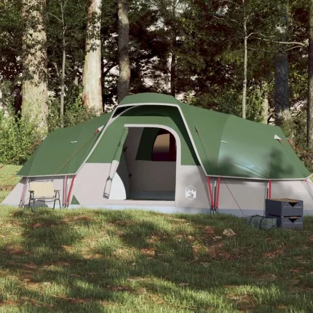 Igloo family tent 11 people waterproof green by vidaXL, tents - Ref: Foro24-94566, Price: 224,31 €, Discount: %