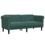 Zweiteilige Sofagarnitur aus dunkelgrünem Samt von vidaXL, Sofas - Ref: Foro24-3209221, Preis: 517,83 €, Rabatt: %