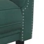 Zweiteilige Sofagarnitur aus dunkelgrünem Samt von vidaXL, Sofas - Ref: Foro24-3209221, Preis: 517,83 €, Rabatt: %