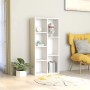 Bücherregal aus weißem Sperrholz, 50 x 25 x 106 cm von vidaXL, Bücherregale und Regale - Ref: Foro24-801107, Preis: 60,44 €, ...