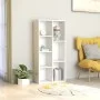 White plywood bookcase shelf 50x25x106 cm by vidaXL, Bookcases and shelves - Ref: Foro24-801107, Price: 59,24 €, Discount: %