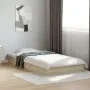 Estructura de cama madera de ingeniería roble Sonoma 75x190 cm de vidaXL, Camas y somieres - Ref: Foro24-842079, Precio: 57,7...