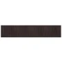 Alfombra rectangular bambú marrón oscuro 80x400 cm de vidaXL, Alfombras - Ref: Foro24-376923, Precio: 37,58 €, Descuento: %