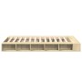 Bettgestell aus Sonoma-Eiche-Holzwerkstoff, 120 x 200 cm von vidaXL, Betten und Lattenroste - Ref: Foro24-3280484, Preis: 147...