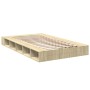 Bettgestell aus Sonoma-Eiche-Holzwerkstoff, 120 x 200 cm von vidaXL, Betten und Lattenroste - Ref: Foro24-3280484, Preis: 147...