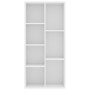 Bücherregal aus weißem Sperrholz, 50 x 25 x 106 cm von vidaXL, Bücherregale und Regale - Ref: Foro24-801107, Preis: 60,44 €, ...