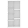 Estantería librería madera contrachapada blanco 50x25x106 cm de vidaXL, Librerías y estanterías - Ref: Foro24-801107, Precio:...