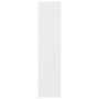 White plywood bookcase shelf 50x25x106 cm by vidaXL, Bookcases and shelves - Ref: Foro24-801107, Price: 60,44 €, Discount: %