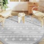 Gray PP outdoor rug Ø200 cm by vidaXL, Outdoor protectors - Ref: Foro24-368532, Price: 43,44 €, Discount: %