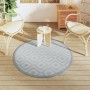 Gray PP outdoor rug Ø120 cm by vidaXL, Outdoor protectors - Ref: Foro24-368558, Price: 28,69 €, Discount: %