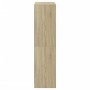 Tall sideboard with Sonoma oak wood doors 68x37x142 cm by vidaXL, Sideboards - Ref: Foro24-3295866, Price: 136,25 €, Discount: %