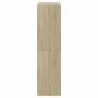 Tall sideboard with Sonoma oak wood doors 68x37x142 cm by vidaXL, Sideboards - Ref: Foro24-3295866, Price: 134,88 €, Discount: %