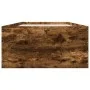 Smoked oak engineered wood bed frame 90x200 cm by vidaXL, Beds and slatted bases - Ref: Foro24-3280969, Price: 105,94 €, Disc...