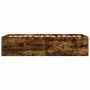 Smoked oak engineered wood bed frame 90x200 cm by vidaXL, Beds and slatted bases - Ref: Foro24-3280969, Price: 105,94 €, Disc...