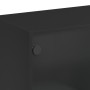 Tall sideboard with black engineered wood doors 68x37x109 cm by vidaXL, Sideboards - Ref: Foro24-3295851, Price: 116,10 €, Di...