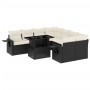 8-piece garden sofa set and black synthetic rattan cushions by vidaXL, Garden sets - Ref: Foro24-3267796, Price: 550,90 €, Di...