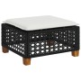 6-piece garden sofa set and black synthetic rattan cushions by vidaXL, Garden sets - Ref: Foro24-3261794, Price: 450,68 €, Di...