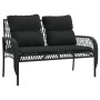 4-piece garden sofa set with black synthetic rattan cushions by vidaXL, Garden sets - Ref: Foro24-368727, Price: 357,82 €, Di...