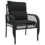 4-piece garden sofa set with black synthetic rattan cushions by vidaXL, Garden sets - Ref: Foro24-368727, Price: 357,82 €, Di...