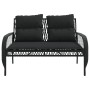 4-piece garden sofa set with black synthetic rattan cushions by vidaXL, Garden sets - Ref: Foro24-368727, Price: 357,82 €, Di...