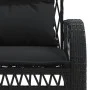 4-piece garden sofa set with black synthetic rattan cushions by vidaXL, Garden sets - Ref: Foro24-368727, Price: 350,96 €, Di...