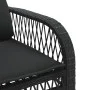 4-piece garden sofa set with black synthetic rattan cushions by vidaXL, Garden sets - Ref: Foro24-368727, Price: 350,96 €, Di...