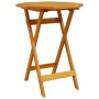 Zusammenklappbare Café-Möbel, 3-teilig, aus massivem Akazienholz von vidaXL, Gartensets - Ref: Foro24-3295252, Preis: 165,17 ...