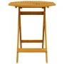 Zusammenklappbare Café-Möbel, 3-teilig, aus massivem Akazienholz von vidaXL, Gartensets - Ref: Foro24-3295252, Preis: 162,71 ...