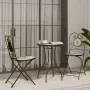 Klappbare Bistrostühle, 2 Stück, Terrakotta und weiße Keramik von vidaXL, Gartenstühle - Ref: Foro24-4003407, Preis: 165,48 €...