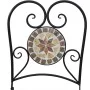 Klappbare Bistrostühle, 2 Stück, Terrakotta und weiße Keramik von vidaXL, Gartenstühle - Ref: Foro24-4003407, Preis: 165,48 €...