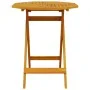 Folding garden table solid acacia wood Ø70x75 cm by vidaXL, Garden tables - Ref: Foro24-4004910, Price: 64,20 €, Discount: %