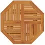 Folding garden table solid acacia wood Ø70x75 cm by vidaXL, Garden tables - Ref: Foro24-4004910, Price: 64,20 €, Discount: %