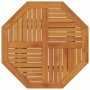 Folding garden table solid acacia wood Ø70x75 cm by vidaXL, Garden tables - Ref: Foro24-4004910, Price: 65,19 €, Discount: %