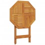 Folding garden table solid acacia wood Ø70x75 cm by vidaXL, Garden tables - Ref: Foro24-4004910, Price: 65,19 €, Discount: %