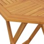 Folding garden table solid acacia wood Ø70x75 cm by vidaXL, Garden tables - Ref: Foro24-4004910, Price: 65,19 €, Discount: %