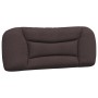 Cama con colchón tela marrón oscuro 100x200 cm de vidaXL, Camas y somieres - Ref: Foro24-3208516, Precio: 285,46 €, Descuento: %
