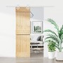 Puerta corredera con herrajes madera maciza de pino 70x210 cm de vidaXL, Puertas - Ref: Foro24-3203179, Precio: 176,18 €, Des...