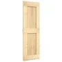 Sliding door with solid pine wood hardware 70x210 cm by vidaXL, Doors - Ref: Foro24-3203185, Price: 179,31 €, Discount: %