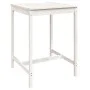 Garden table set and high stools 5 pieces white pine wood by vidaXL, Garden sets - Ref: Foro24-3154741, Price: 285,17 €, Disc...