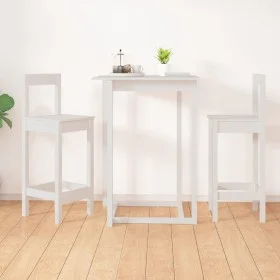High stools 2 units solid pine wood 40x41.5x112 cm by vidaXL, dining chairs - Ref: Foro24-822143, Price: 98,05 €, Discount: %