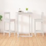 High stools 2 units solid pine wood 40x41.5x112 cm by vidaXL, dining chairs - Ref: Foro24-822143, Price: 99,52 €, Discount: %
