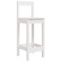 High stools 2 units solid pine wood 40x41.5x112 cm by vidaXL, dining chairs - Ref: Foro24-822143, Price: 99,52 €, Discount: %