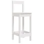 High stools 2 units solid pine wood 40x41.5x112 cm by vidaXL, dining chairs - Ref: Foro24-822143, Price: 98,05 €, Discount: %