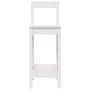 High stools 2 units solid pine wood 40x41.5x112 cm by vidaXL, dining chairs - Ref: Foro24-822143, Price: 98,05 €, Discount: %